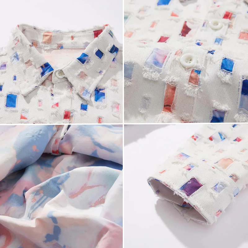 Louis | Modieus denim overhemd
