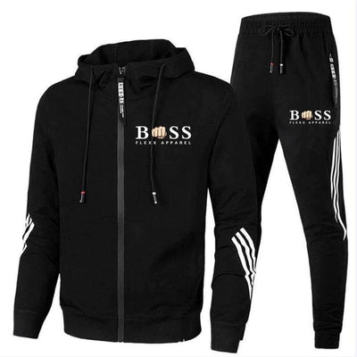 Variant image for Heren Sportset - Ademend Polyester Trainingspak, Comfortabele Pasvorm-7