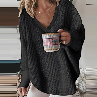 Gitte | Elegante Trui met V-Hals