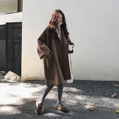 Jennifer | wollen trenchcoat