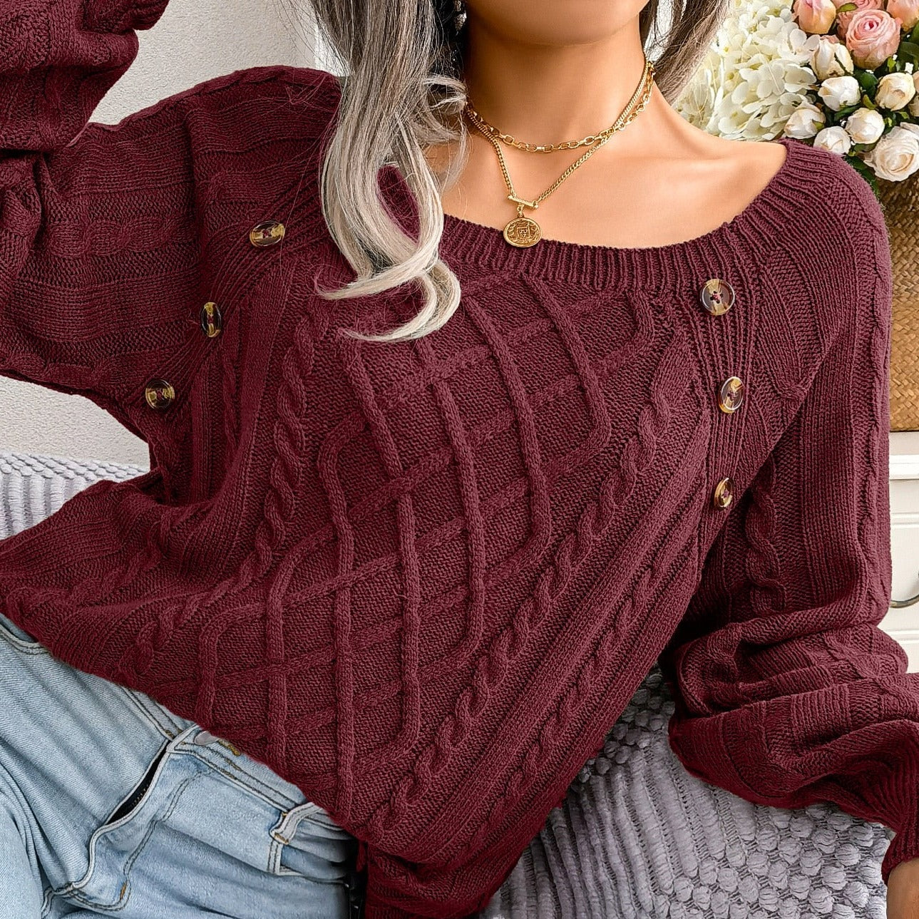 Adelinda | Gebreide trui voor dames