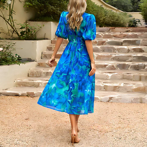 Lena | Elegante midi-jurk