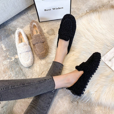 Katie | Pluche pantoffel schoenen