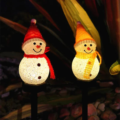 Ledsen | Zonne-energie Sneeuwpop Lamp (1+1 GRATIS)