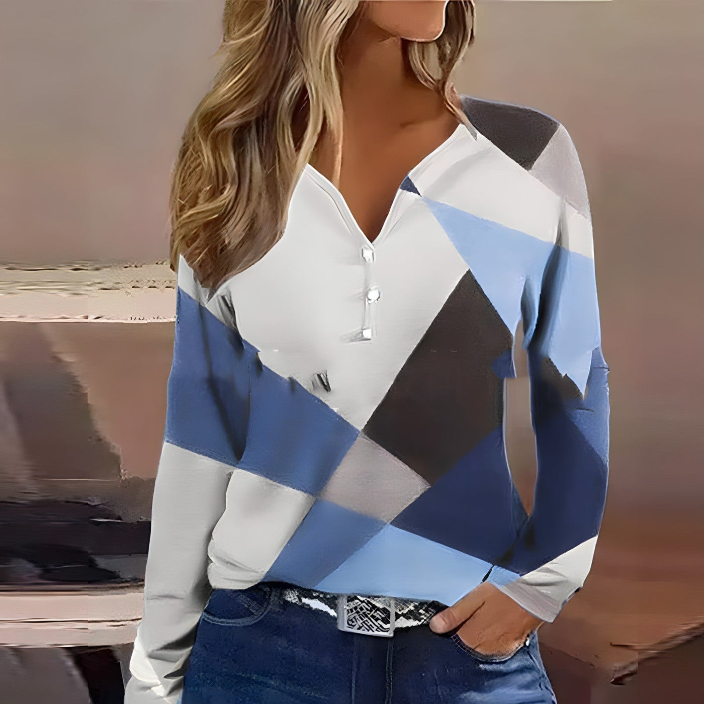 Laurene | V-hals top