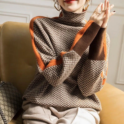 Anna | Trui met patroon