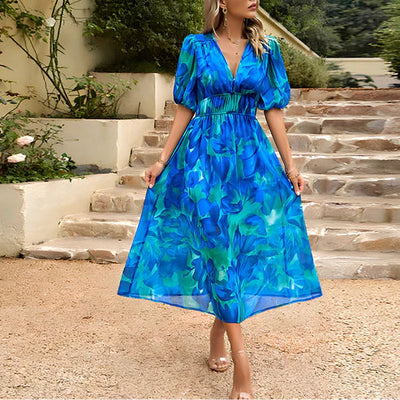 Lena | Elegante midi-jurk