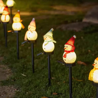 Ledsen | Zonne-energie Sneeuwpop Lamp (1+1 GRATIS)