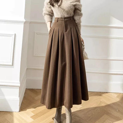 Saskia | Wollen rok