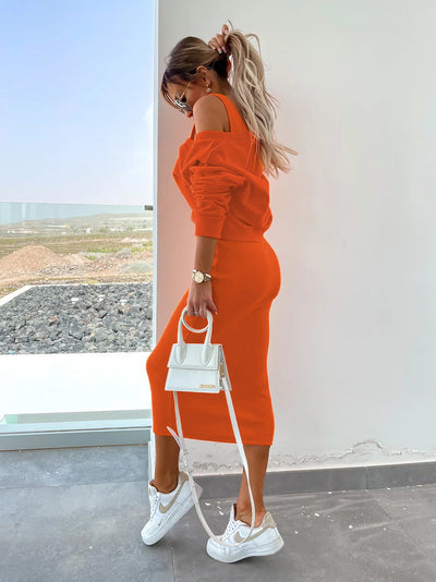 Julia | Comfortabele trui & jurk set