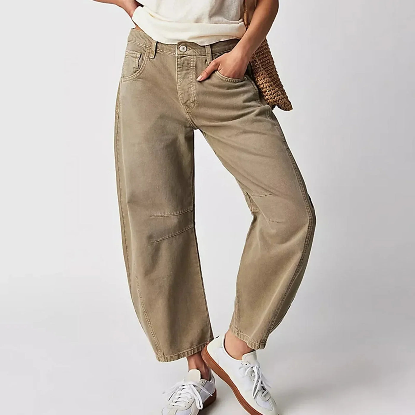 Laura | Broek met wijde snit