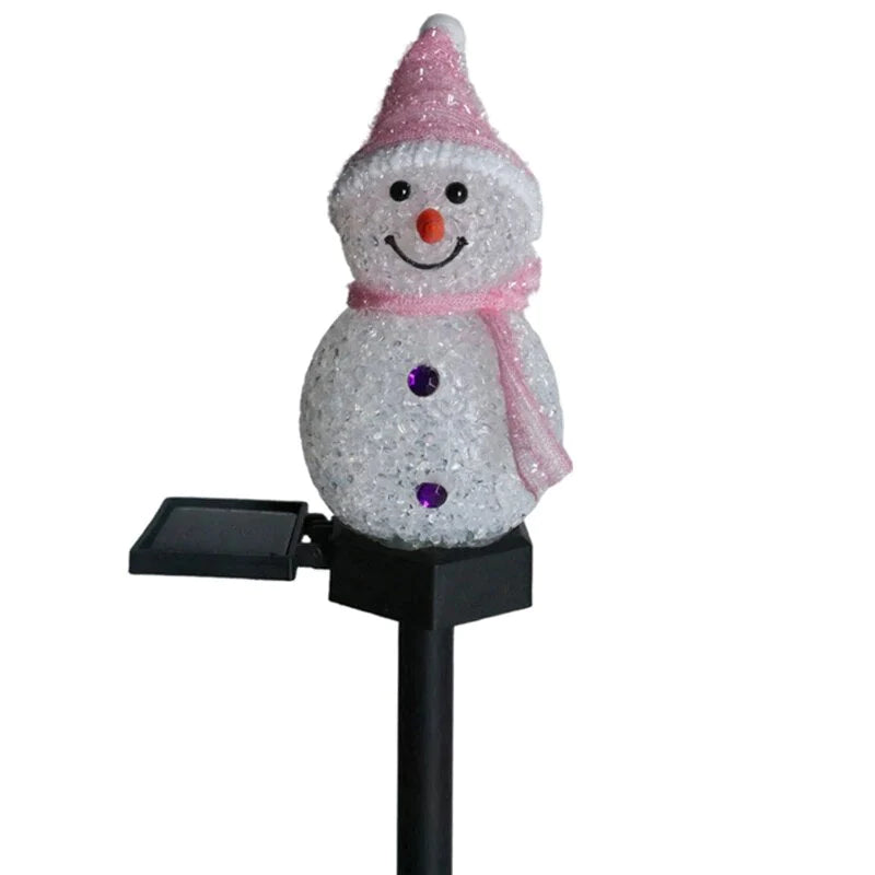 Ledsen | Zonne-energie Sneeuwpop Lamp (1+1 GRATIS)