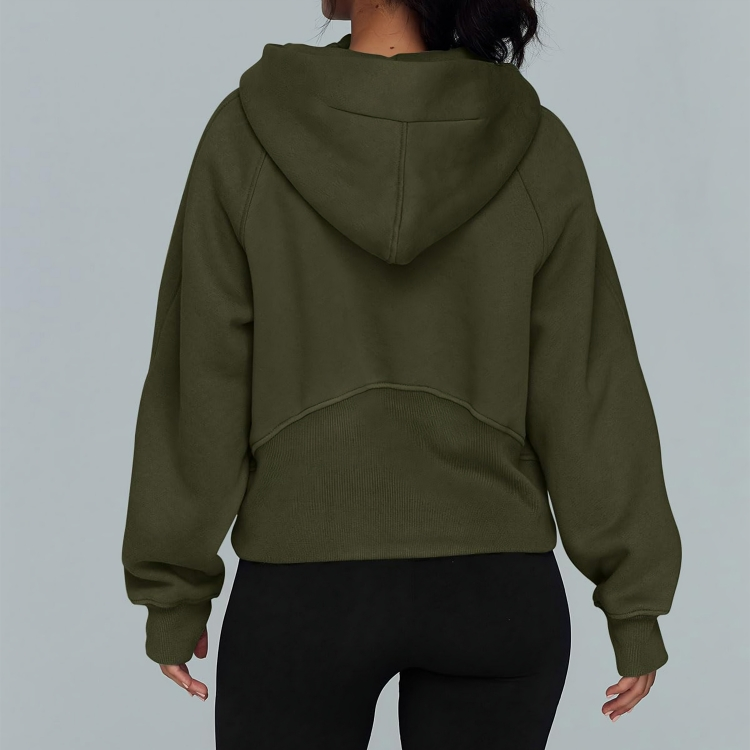 Jara | Comfortabele zip-up hoodie