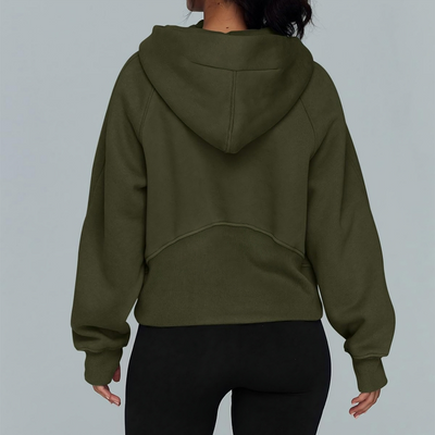 Jara | Comfortabele zip-up hoodie