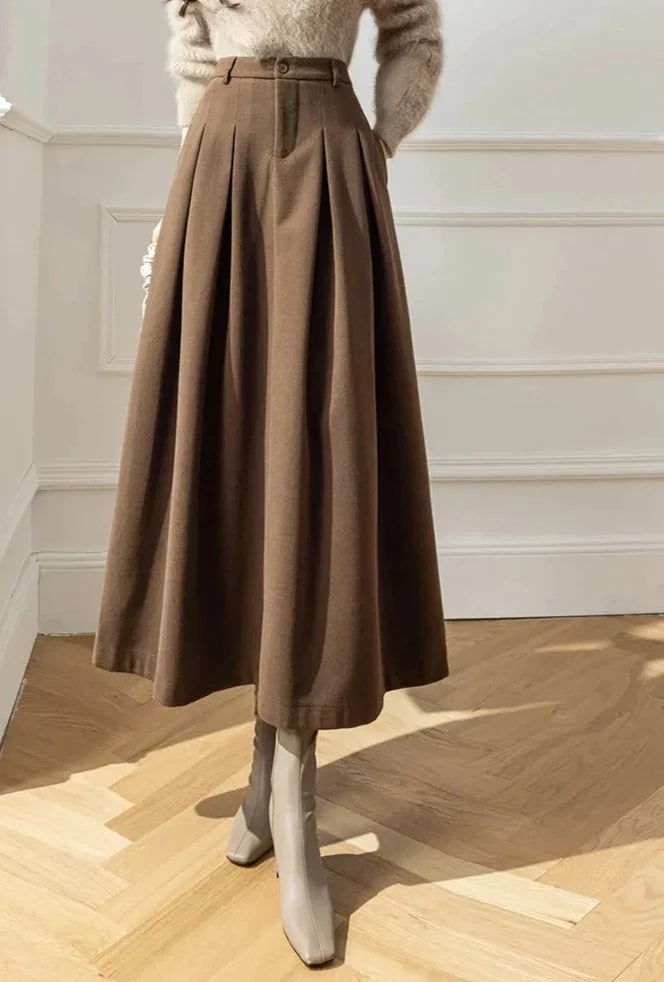 Saskia | Wollen rok