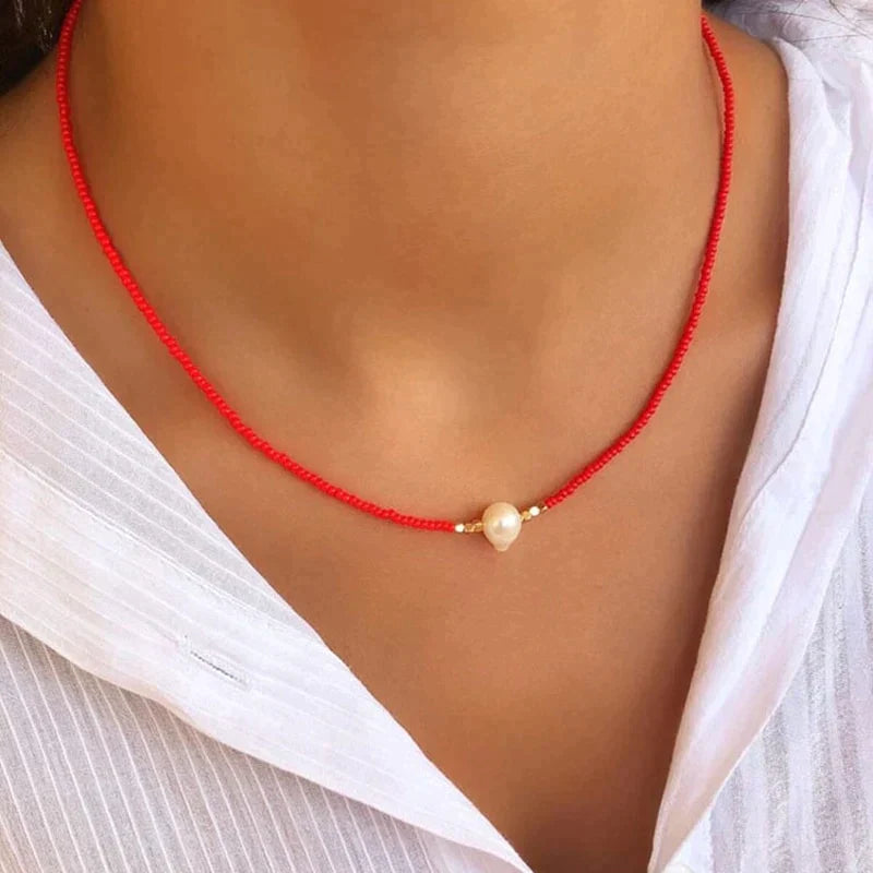 Luna | Ketting met Zoetwaterparels 1+1 GRATIS