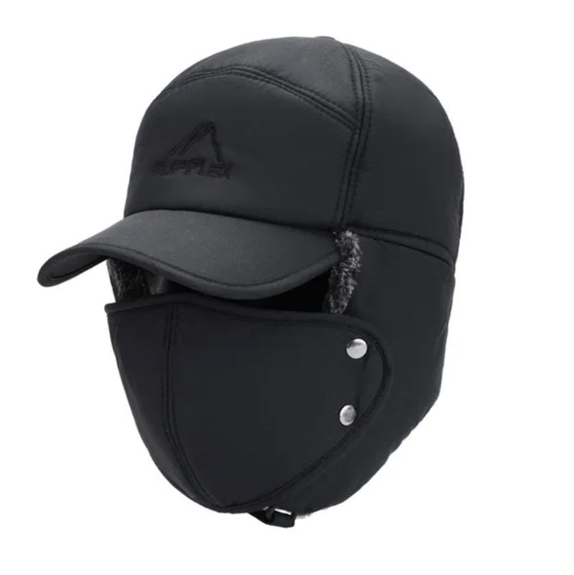 Pilo | muts met oorflappen & gezichtsmasker