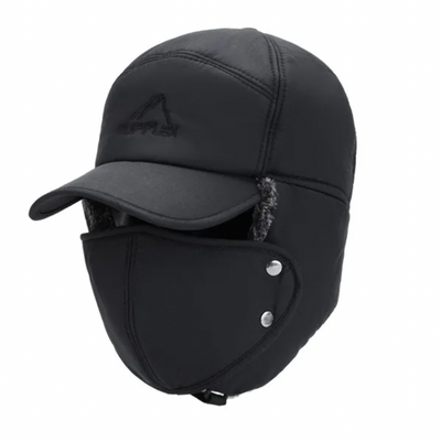 Pilo | muts met oorflappen & gezichtsmasker