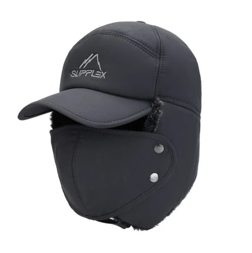 Pilo | muts met oorflappen & gezichtsmasker