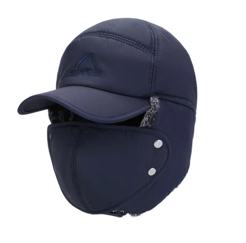 Pilo | muts met oorflappen & gezichtsmasker
