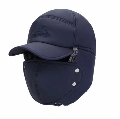 Pilo | muts met oorflappen & gezichtsmasker