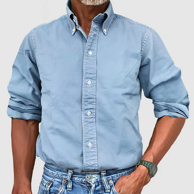 Martin | Klassiek shirt met lange mouwen