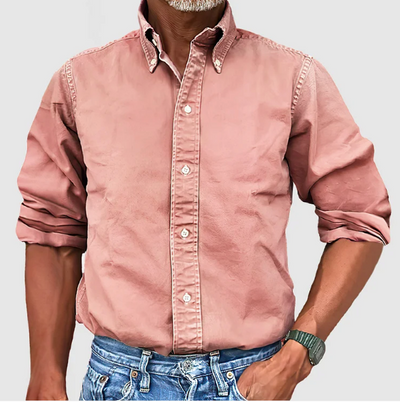 Martin | Klassiek shirt met lange mouwen
