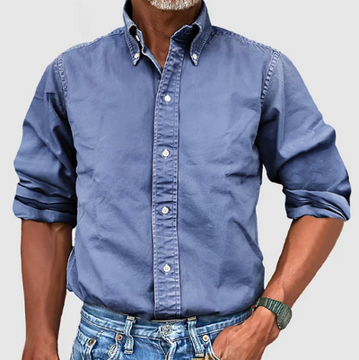 Martin | Klassiek shirt met lange mouwen