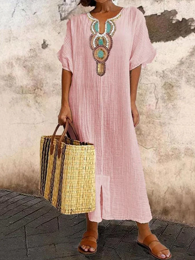 Luchtige Caftan | Etnisch Geïnspireerd Zomerfashion 2