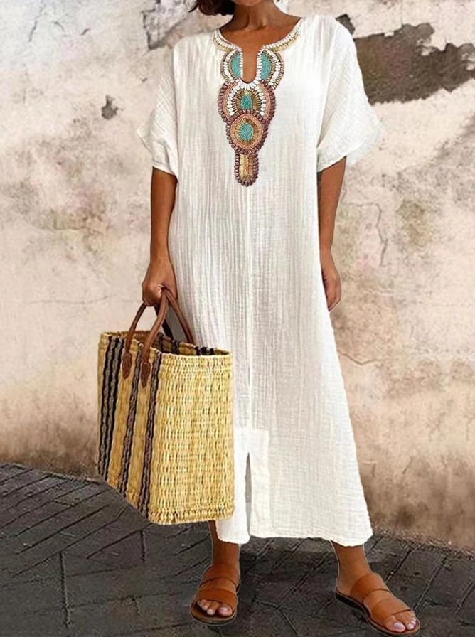 Luchtige Caftan | Etnisch Geïnspireerd Zomerfashion 1