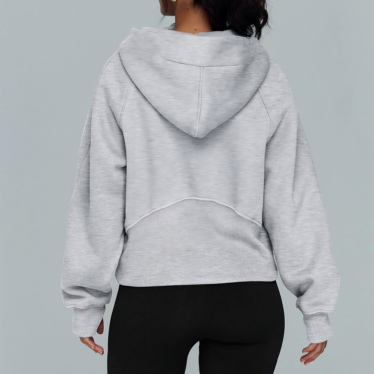 Jara | Comfortabele zip-up hoodie