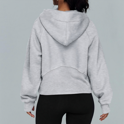 Jara | Comfortabele zip-up hoodie