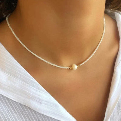 Luna | Ketting met Zoetwaterparels 1+1 GRATIS