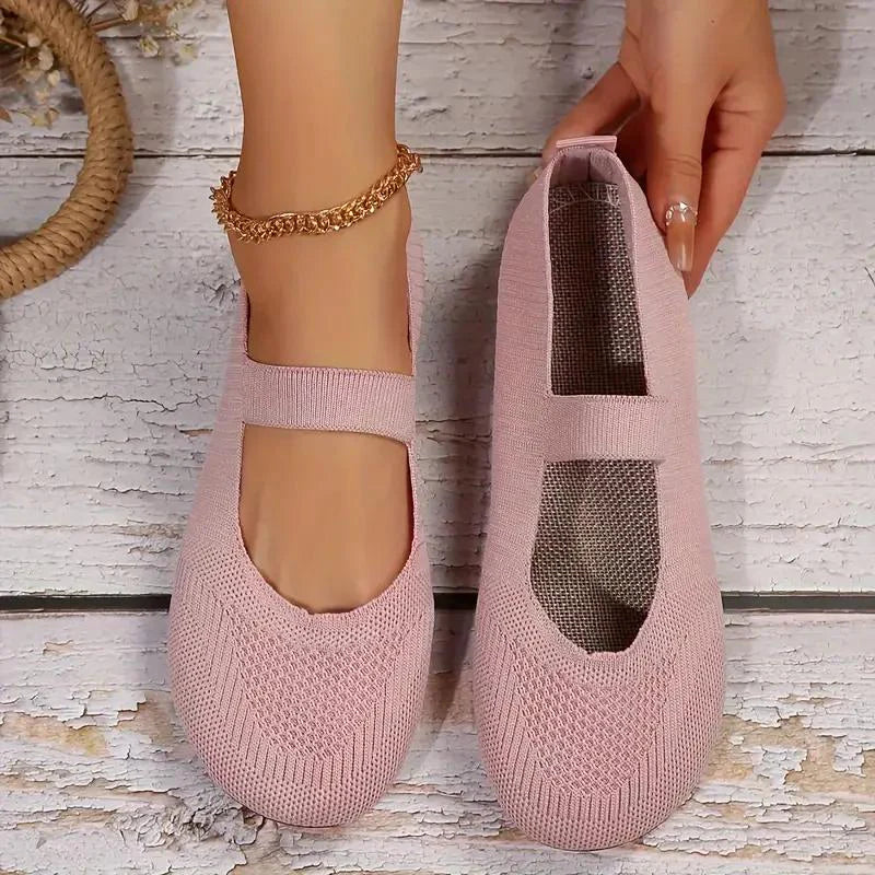 Variant image for Nyxara Slippers Dames – Ademend Gebreid Bovenwerk, Lichtgewicht Comfort-23