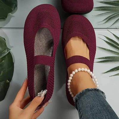Variant image for Nyxara Slippers Dames – Ademend Gebreid Bovenwerk, Lichtgewicht Comfort-25