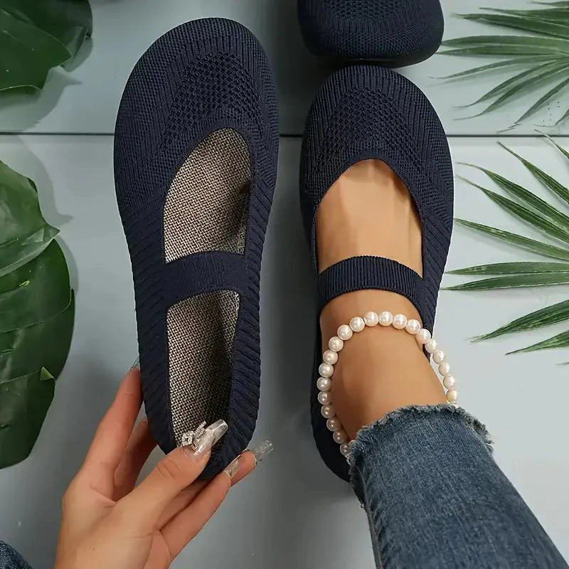 Variant image for Nyxara Slippers Dames – Ademend Gebreid Bovenwerk, Lichtgewicht Comfort-33