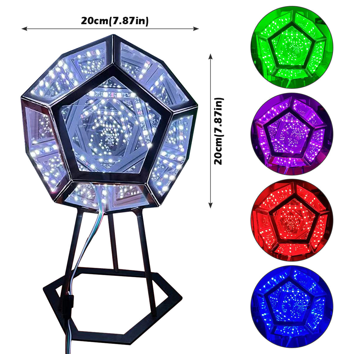 Prismatic glow | betoverende lamp met magisch kleurenspectrum