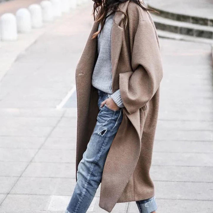 Azura | Elegante wollen jas