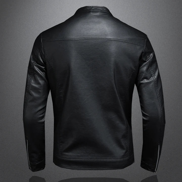 Elegante LEREN JAS