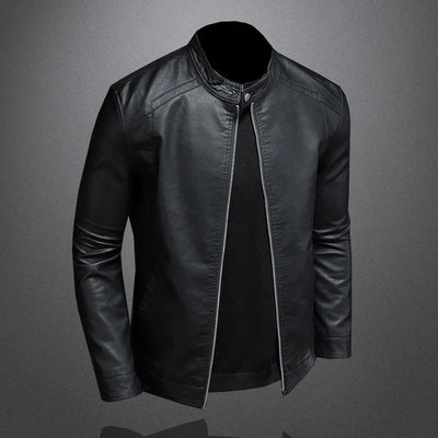 Elegante LEREN JAS