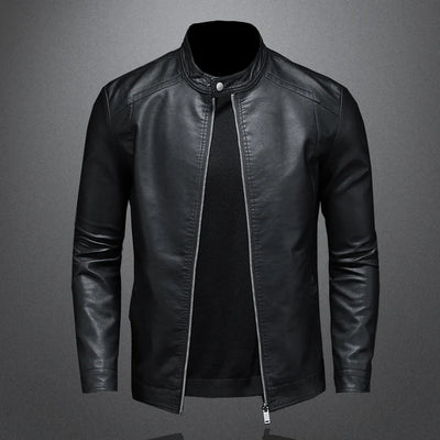 Elegante LEREN JAS