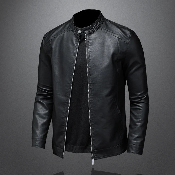 Elegante LEREN JAS