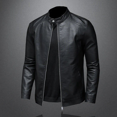 Elegante LEREN JAS