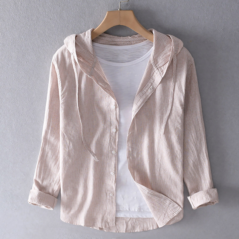 Salwa | Lichtgewicht blouse met capuchon