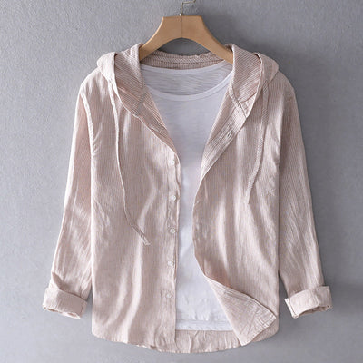 Salwa | Lichtgewicht blouse met capuchon