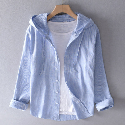 Salwa | Lichtgewicht blouse met capuchon