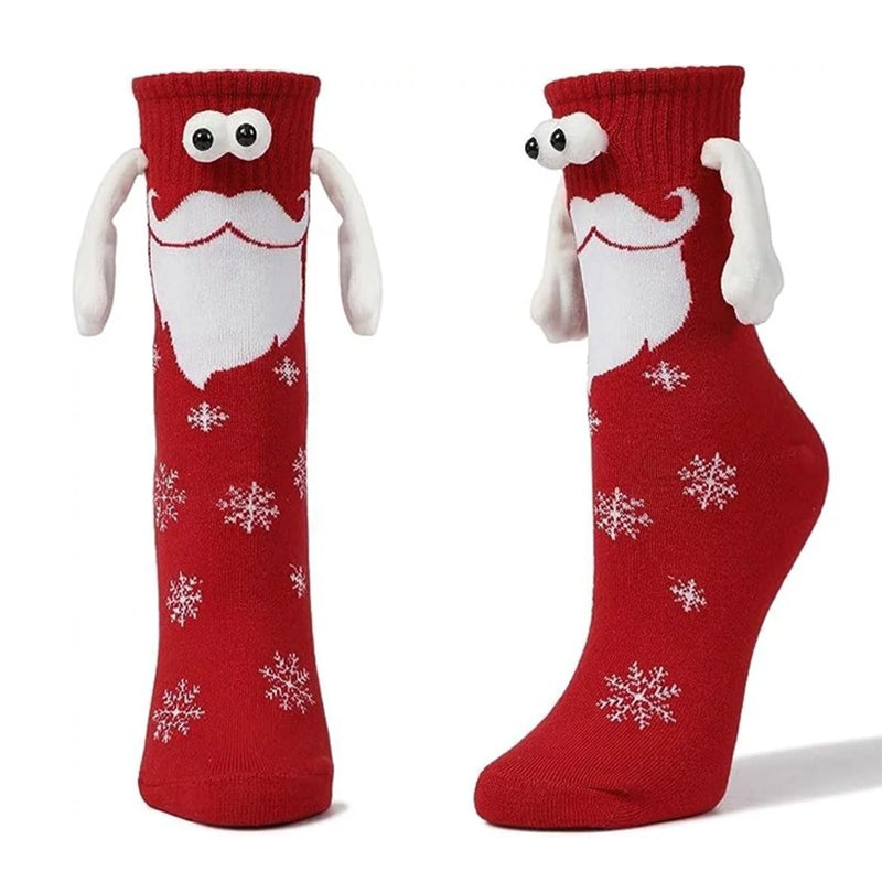 Martha | Kerstmis hand-in-hand sokken (1+1 Gratis)