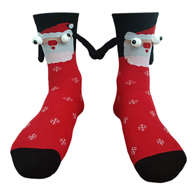Martha | Kerstmis hand-in-hand sokken (1+1 Gratis)
