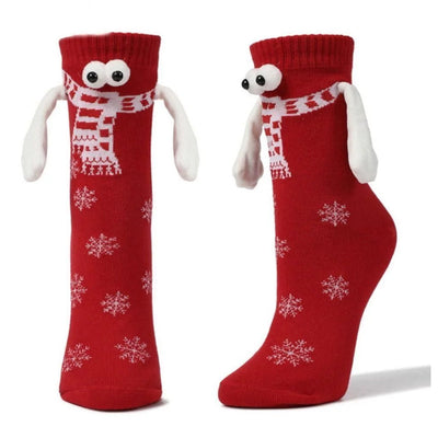 Martha | Kerstmis hand-in-hand sokken (1+1 Gratis)