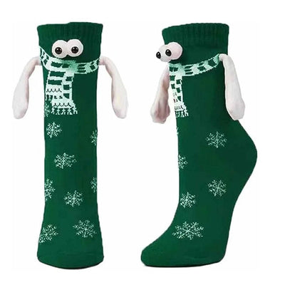Martha | Kerstmis hand-in-hand sokken (1+1 Gratis)